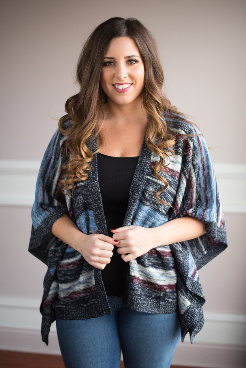 Stripes of Color Cardigan