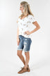 Little Floral Loves Top ~ Ivory