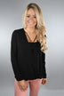 With You On My Mind Top ~ Black