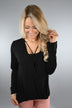 With You On My Mind Top ~ Black