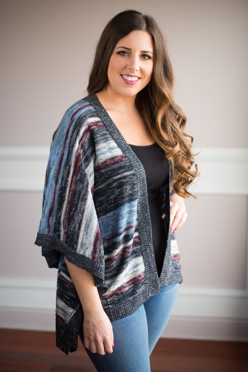Stripes of Color Cardigan