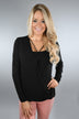 With You On My Mind Top ~ Black