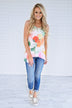 Tropics Babe Floral Tank Top