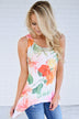 Tropics Babe Floral Tank Top