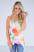 Tropics Babe Floral Tank Top