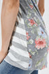 Get the Feeling Floral and Stripes Tank Top
