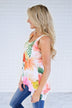 Tropics Babe Floral Tank Top