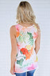 Tropics Babe Floral Tank Top