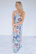 Unforgettably Yours Maxi Dress ~ Blue