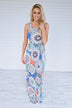 Unforgettably Yours Maxi Dress ~ Blue