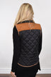 Black & Cognac Lightweight Vest