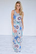 Unforgettably Yours Maxi Dress ~ Blue