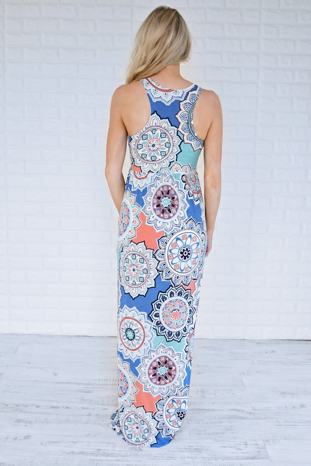 Unforgettably Yours Maxi Dress ~ Blue
