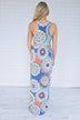 Unforgettably Yours Maxi Dress ~ Blue