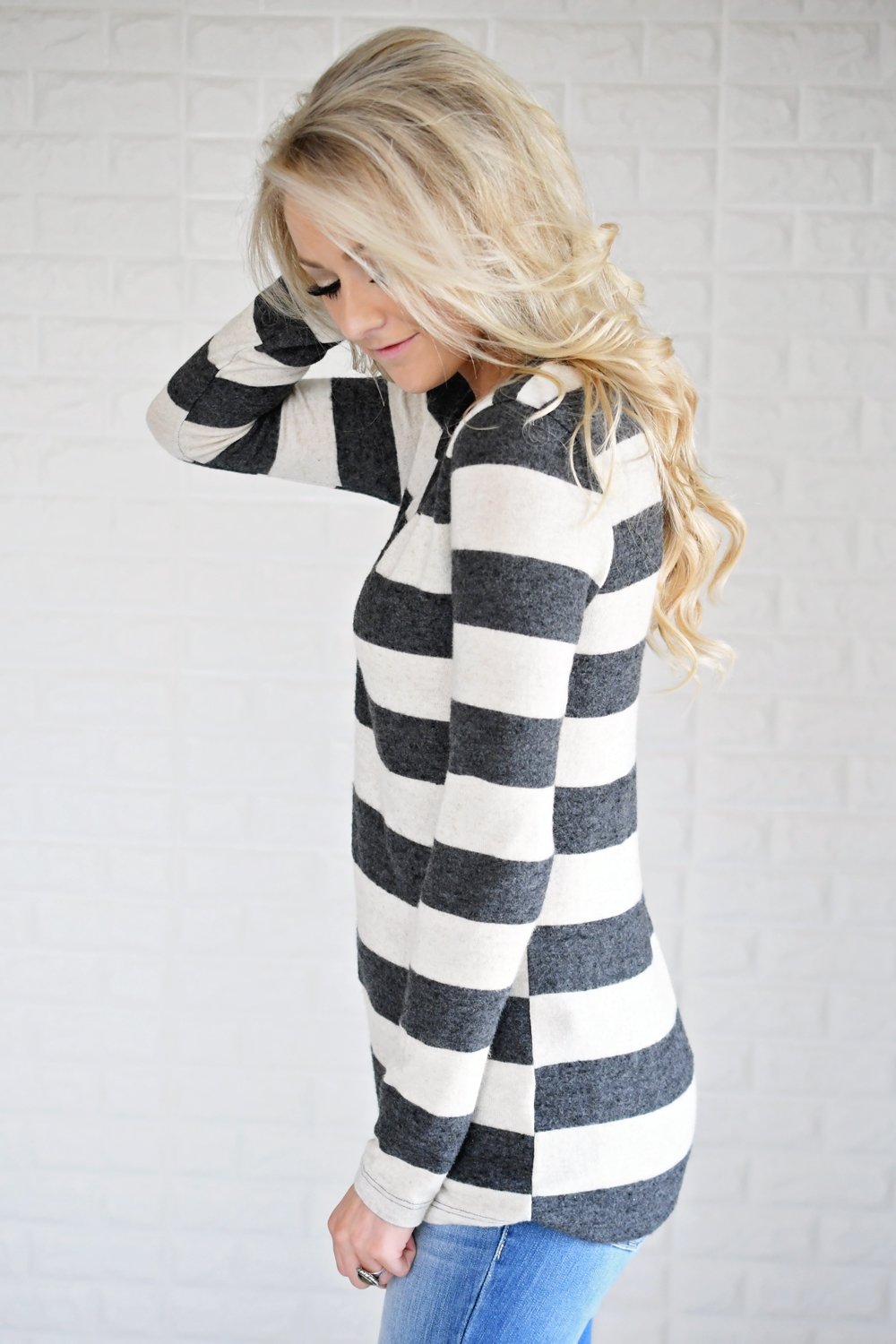 Take Chances Striped Top
