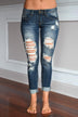 Destiny Wash Crop Denim Jeans