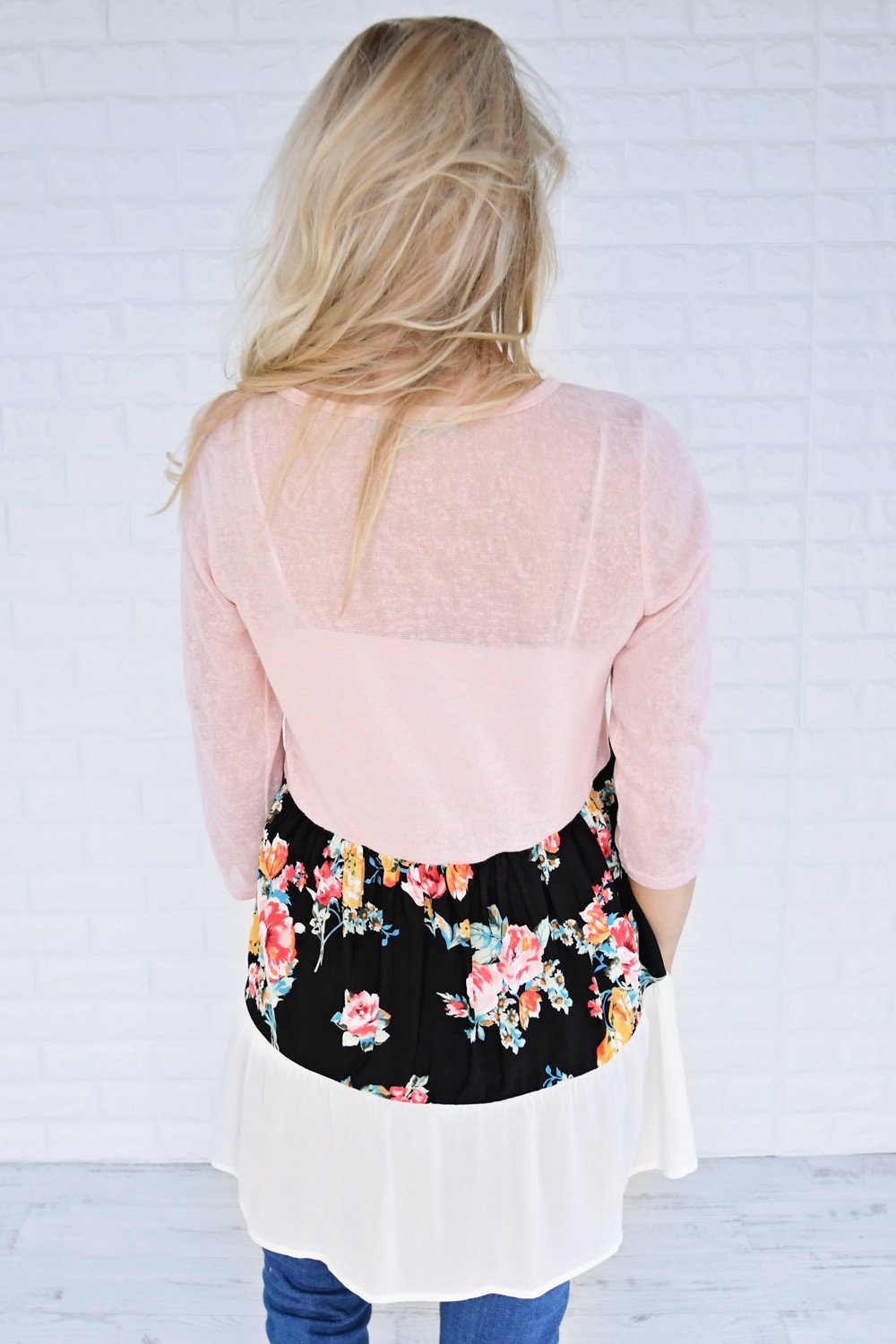 Sweet and Dainty Colorblock Top
