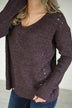 Sweet Love Back Lace Up Top ~ Purple