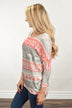 Home For The Holidays Sweater Top - Cream