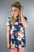 Here Comes the Fun Short Sleeve ~ Navy