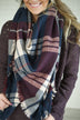Sweet Love Back Lace Up Top ~ Purple