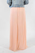 Peach Maxi Skirt