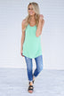 Simply Irresistible Tank Top ~ Mint