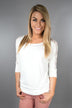 America's Sweetheart Lace Top ~ Ivory