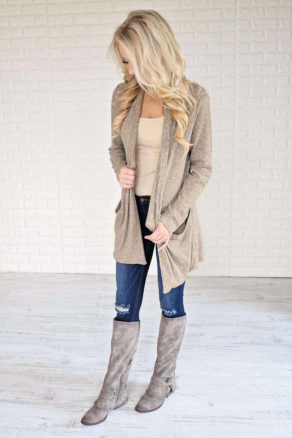 Fade to Mocha Cardigan