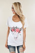 Floral Skull Top