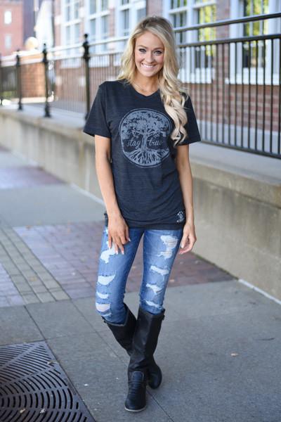 Stay True Tee by OK Tease
