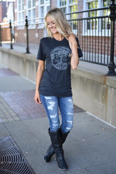 Stay True Tee by OK Tease