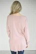 Hold On To Me Sweater ~ Pink