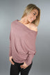My Favorite Slouchy Top ~ Dark Mauve