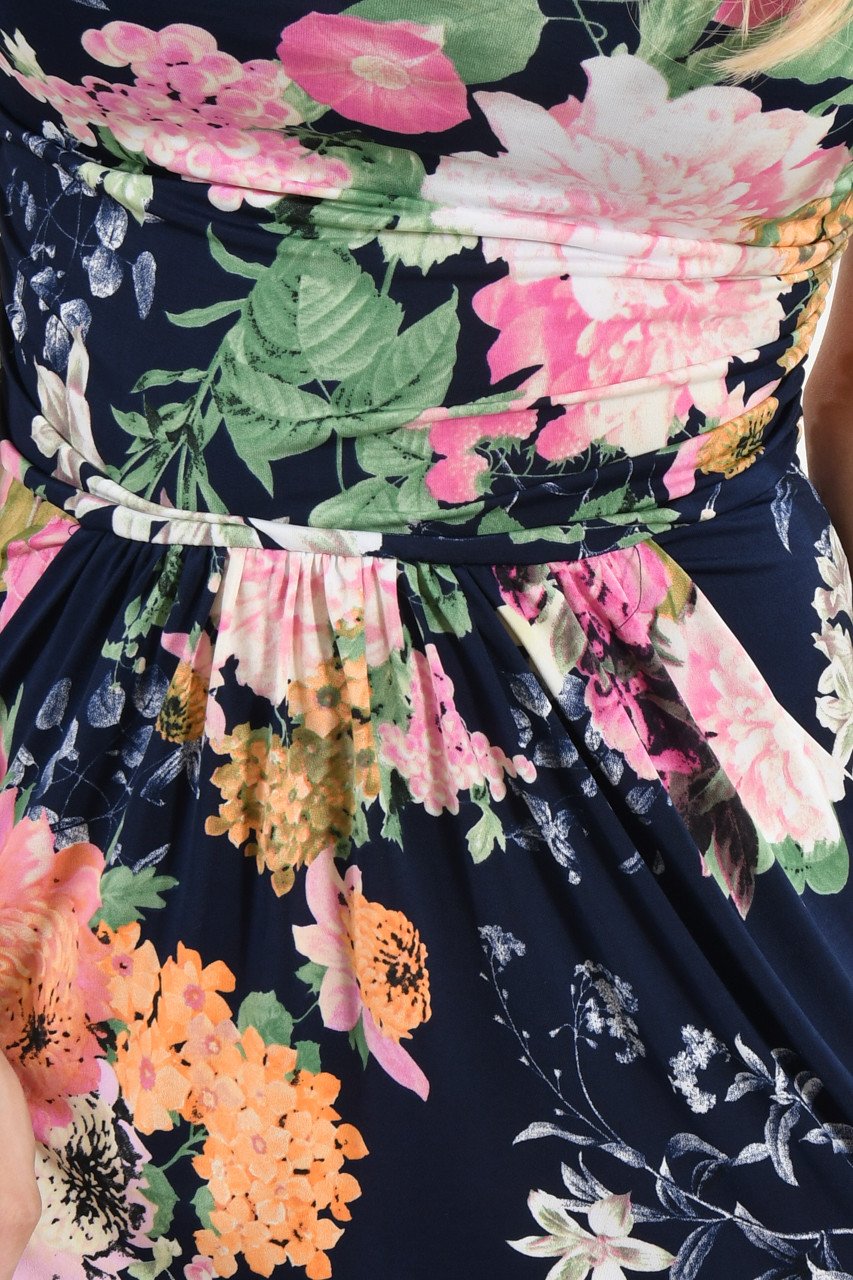 Summer Lovin' Strapless Maxi Dress ~ Navy