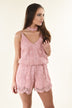 Rose Pink Romper