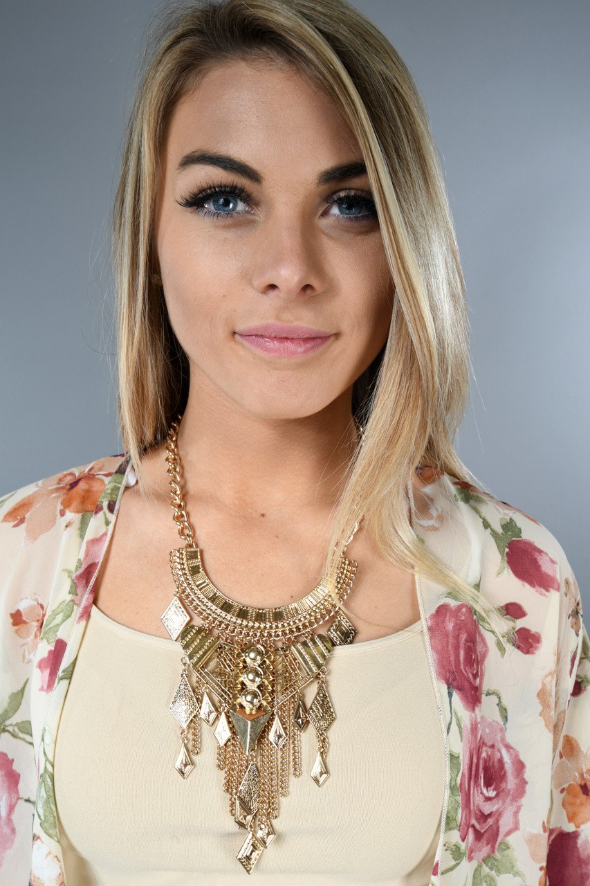 Queen of Sheba Gold Necklace