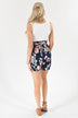 Cream & Floral Romper