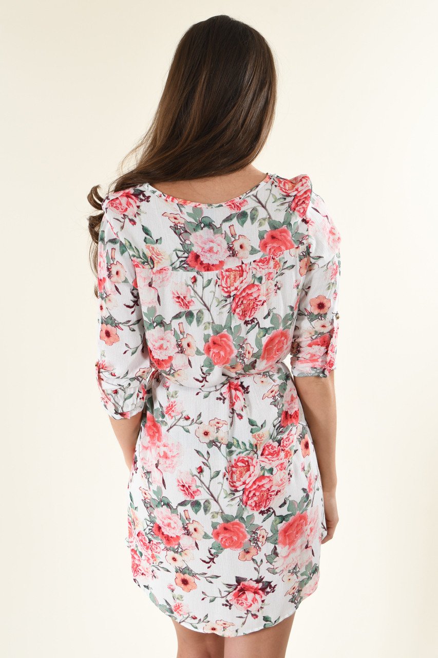 Spring Fling Floral Dress