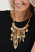 Queen of Sheba Gold Necklace