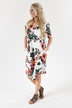 Don't Be Shifty Floral Dress ~ Ivory