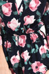 Wherever You Go Navy Floral Romper