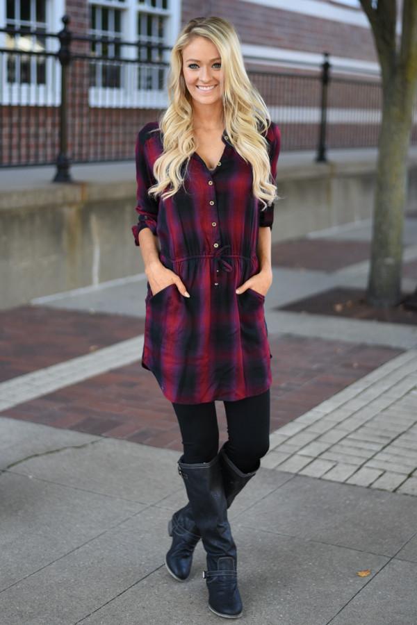 Wine Down Dress
