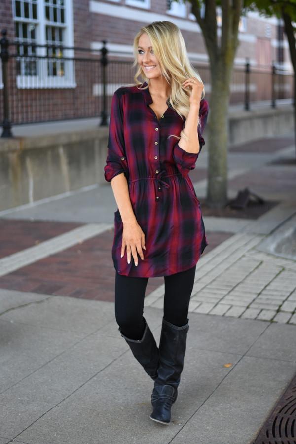 Wine Down Dress
