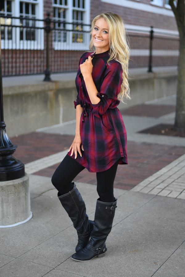 Wine Down Dress