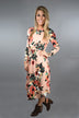 Burst of Color Peach Dress