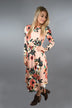 Burst of Color Peach Dress