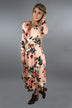 Burst of Color Peach Dress