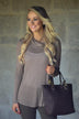 Take a Piece of My Heart Cowl Neck top