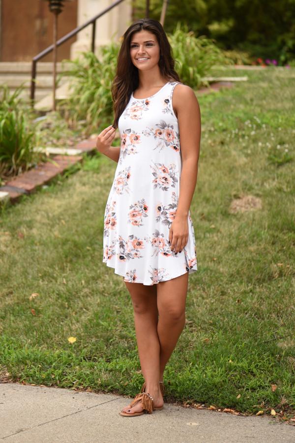 Back at the BBQ Dress ~ Ivory